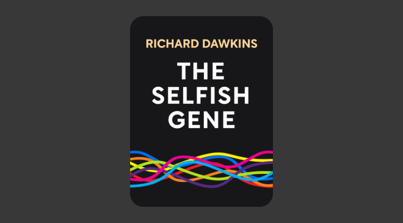 Selfish gene book cover