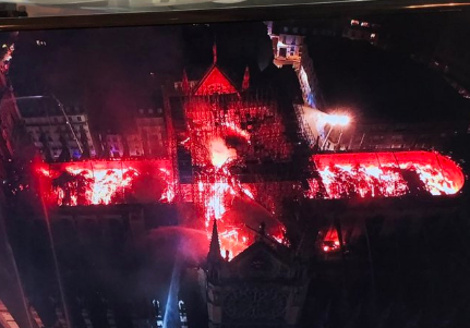 DJI Drones Helped To Track And Tackle The Fire At Notre Dame, Paris